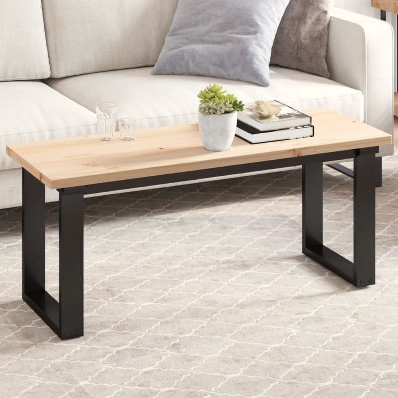 vidaXL Tischplatte 110x40x2,5 cm Rechteckig Massivholz Kiefer vidaXL Tischplatte 110x40x2,5 cm Rechteckig Massivholz Kiefer