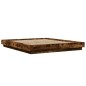 vidaXL Bettgestell Räuchereiche 150x200 cm Holzwerkstoff vidaXL Bettgestell Räuchereiche 150x200 cm Holzwerkstoff