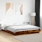 vidaXL Bettgestell Räuchereiche 150x200 cm Holzwerkstoff vidaXL Bettgestell Räuchereiche 150x200 cm Holzwerkstoff