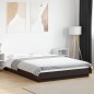vidaXL Bettgestell Schwarz 140x200 cm Holzwerkstoff vidaXL Bettgestell Schwarz 140x200 cm Holzwerkstoff