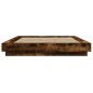 vidaXL Bettgestell Räuchereiche 120x200 cm Holzwerkstoff vidaXL Bettgestell Räuchereiche 120x200 cm Holzwerkstoff