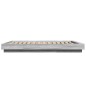 vidaXL Bettgestell mit LED Grau Sonoma 140x190 cm Holzwerkstoff vidaXL Bettgestell mit LED Grau Sonoma 140x190 cm Holzwerkstoff