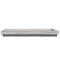 vidaXL Bettgestell mit LED Grau Sonoma 90x190 cm Holzwerkstoff vidaXL Bettgestell mit LED Grau Sonoma 90x190 cm Holzwerkstoff