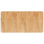 vidaXL Waschtischplatte Hellbraun 100x50x2,5 cm Massivholz Behandelt vidaXL Waschtischplatte Hellbraun 100x50x2,5 cm Massivholz Behandelt