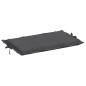 vidaXL Sonnenliegen-Auflage Melange Anthrazit 186x58x3 cm Stoff vidaXL Sonnenliegen-Auflage Melange Anthrazit 186x58x3 cm Stoff