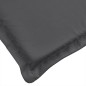 vidaXL Sonnenliegen-Auflage Melange Anthrazit 186x58x3 cm Stoff vidaXL Sonnenliegen-Auflage Melange Anthrazit 186x58x3 cm Stoff