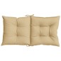 vidaXL Niedriglehner-Auflagen 6 Stk. Melange Beige 100x50x7 cm Stoff vidaXL Niedriglehner-Auflagen 6 Stk. Melange Beige 100x50x7 cm Stoff