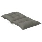 vidaXL Niedriglehner-Auflagen 6 Stk. Dunkelgrau 100x50x7 cm Stoff vidaXL Niedriglehner-Auflagen 6 Stk. Dunkelgrau 100x50x7 cm Stoff