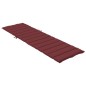 vidaXL Sonnenliegen-Auflage Melange Weinrot 200x60x4 cm Stoff vidaXL Sonnenliegen-Auflage Melange Weinrot 200x60x4 cm Stoff