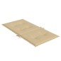 vidaXL Niedriglehner-Auflagen 2 Stk. Melange Beige 100x50x4 cm Stoff vidaXL Niedriglehner-Auflagen 2 Stk. Melange Beige 100x50x4 cm Stoff