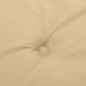vidaXL Niedriglehner-Auflagen 2 Stk. Melange Beige 100x50x4 cm Stoff vidaXL Niedriglehner-Auflagen 2 Stk. Melange Beige 100x50x4 cm Stoff