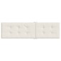 vidaXL Liegestuhl-Auflage Melange Creme (75+105)x50x3 cm Stoff vidaXL Liegestuhl-Auflage Melange Creme (75+105)x50x3 cm Stoff