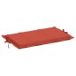 vidaXL Sonnenliegen-Auflage Melange Rot 186x58x3 cm Stoff vidaXL Sonnenliegen-Auflage Melange Rot 186x58x3 cm Stoff