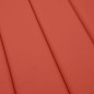 vidaXL Sonnenliegen-Auflage Melange Rot 186x58x3 cm Stoff vidaXL Sonnenliegen-Auflage Melange Rot 186x58x3 cm Stoff