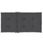 vidaXL Niedriglehner-Auflagen 2 Stk Melange Anthrazit 100x50x4cm Stoff vidaXL Niedriglehner-Auflagen 2 Stk Melange Anthrazit 100x50x4cm Stoff