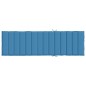 vidaXL Sonnenliegen-Auflage Melange Blau 200x70x4 cm Stoff vidaXL Sonnenliegen-Auflage Melange Blau 200x70x4 cm Stoff