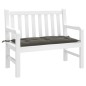 vidaXL Gartenbank-Auflage Melange Dunkelgrau 100x50x7 cm Stoff vidaXL Gartenbank-Auflage Melange Dunkelgrau 100x50x7 cm Stoff