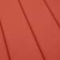 vidaXL Sonnenliegen-Auflage Melange Rot 200x70x4 cm Stoff vidaXL Sonnenliegen-Auflage Melange Rot 200x70x4 cm Stoff