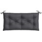 vidaXL Gartenbank-Auflage Melange Anthrazit 100x50x7 cm Stoff vidaXL Gartenbank-Auflage Melange Anthrazit 100x50x7 cm Stoff