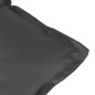 vidaXL Gartenbank-Auflage Melange Anthrazit 100x50x7 cm Stoff vidaXL Gartenbank-Auflage Melange Anthrazit 100x50x7 cm Stoff