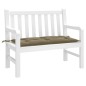 vidaXL Gartenbank-Auflage Melange Taupe 100x50x7 cm Stoff vidaXL Gartenbank-Auflage Melange Taupe 100x50x7 cm Stoff