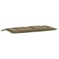 vidaXL Gartenbank-Auflage Melange Taupe 100x50x7 cm Stoff vidaXL Gartenbank-Auflage Melange Taupe 100x50x7 cm Stoff
