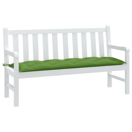 vidaXL Gartenbank-Auflage Melange Grün 150x50x7 cm Stoff