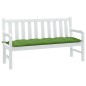 vidaXL Gartenbank-Auflage Melange Grün 150x50x7 cm Stoff