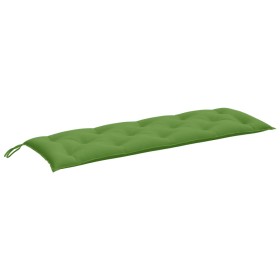 vidaXL Gartenbank-Auflage Melange Grün 150x50x7 cm Stoff