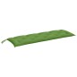 vidaXL Gartenbank-Auflage Melange Grün 150x50x7 cm Stoff