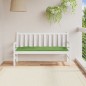 vidaXL Gartenbank-Auflage Melange Grün 150x50x7 cm Stoff
