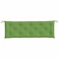 vidaXL Gartenbank-Auflage Melange Grün 150x50x7 cm Stoff