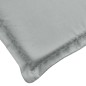 vidaXL Gartenbank-Auflage Melange Hellgrau 150x50x7 cm Stoff