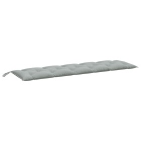 vidaXL Gartenbank-Auflage Melange Hellgrau 180x50x7 cm Stoff
