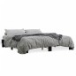 vidaXL Bettgestell Schwarz 160x200 cm Holzwerkstoff und Metall vidaXL Bettgestell Schwarz 160x200 cm Holzwerkstoff und Metall