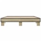 vidaXL Bettgestell Sonoma-Eiche 150x200 cm Holzwerkstoff und Metall vidaXL Bettgestell Sonoma-Eiche 150x200 cm Holzwerkstoff und Metall