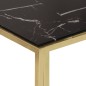 vidaXL Couchtisch Golden Edelstahl und Hartglas vidaXL Couchtisch Golden Edelstahl und Hartglas