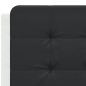 vidaXL Bettgestell mit Kopfteil Weiß und Schwarz 120x200 cm Kunstleder vidaXL Bettgestell mit Kopfteil Weiß und Schwarz 120x200 cm Kunstleder