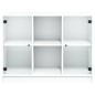vidaXL Sideboard Weiß 101,5x37x75,5 cm Holzwerkstoff vidaXL Sideboard Weiß 101,5x37x75,5 cm Holzwerkstoff