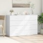vidaXL Sideboards 2 Stk. Weiß 60x39x80 cm Holzwerkstoff vidaXL Sideboards 2 Stk. Weiß 60x39x80 cm Holzwerkstoff