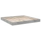 vidaXL Bettgestell Betongrau 200x200 cm Holzwerkstoff vidaXL Bettgestell Betongrau 200x200 cm Holzwerkstoff