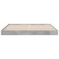 vidaXL Bettgestell Betongrau 200x200 cm Holzwerkstoff vidaXL Bettgestell Betongrau 200x200 cm Holzwerkstoff
