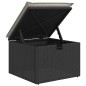 vidaXL 8-tlg. Garten-Sofagarnitur mit Kissen Schwarz Poly Rattan vidaXL 8-tlg. Garten-Sofagarnitur mit Kissen Schwarz Poly Rattan