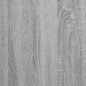 vidaXL Bettgestell Grau Sonoma 135x190 cm Holzwerkstoff und Metall vidaXL Bettgestell Grau Sonoma 135x190 cm Holzwerkstoff und Metall