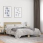 vidaXL Bettgestell Sonoma-Eiche 140x190 cm Holzwerkstoff und Metall vidaXL Bettgestell Sonoma-Eiche 140x190 cm Holzwerkstoff und Metall