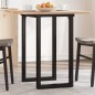 vidaXL Esstisch-Gestell in O-Form 60x40x73 cm Gusseisen vidaXL Esstisch-Gestell in O-Form 60x40x73 cm Gusseisen