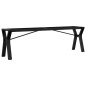 vidaXL Couchtisch-Gestell in Y-Form 140x30x43 cm Gusseisen vidaXL Couchtisch-Gestell in Y-Form 140x30x43 cm Gusseisen