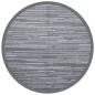vidaXL Outdoor-Teppich Grau Ø160 cm PP vidaXL Outdoor-Teppich Grau Ø160 cm PP