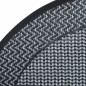 vidaXL Outdoor-Teppich Grau Ø200 cm PP vidaXL Outdoor-Teppich Grau Ø200 cm PP