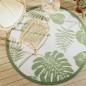vidaXL Outdoor-Teppich Grün Ø160 cm PP vidaXL Outdoor-Teppich Grün Ø160 cm PP